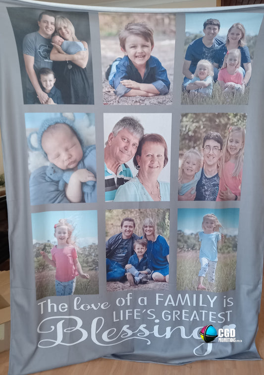 The Love of a Family is Life's Greatest Blessing Blanket