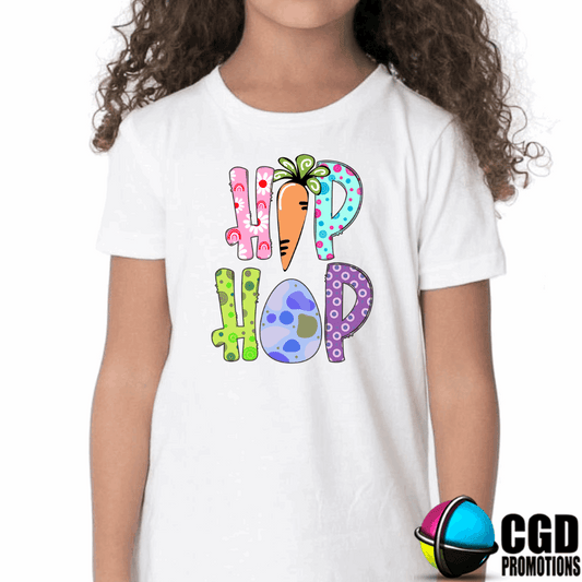 HIP HOP Easter Themed Printed Text Easter Printed Shirts  Kids shirst