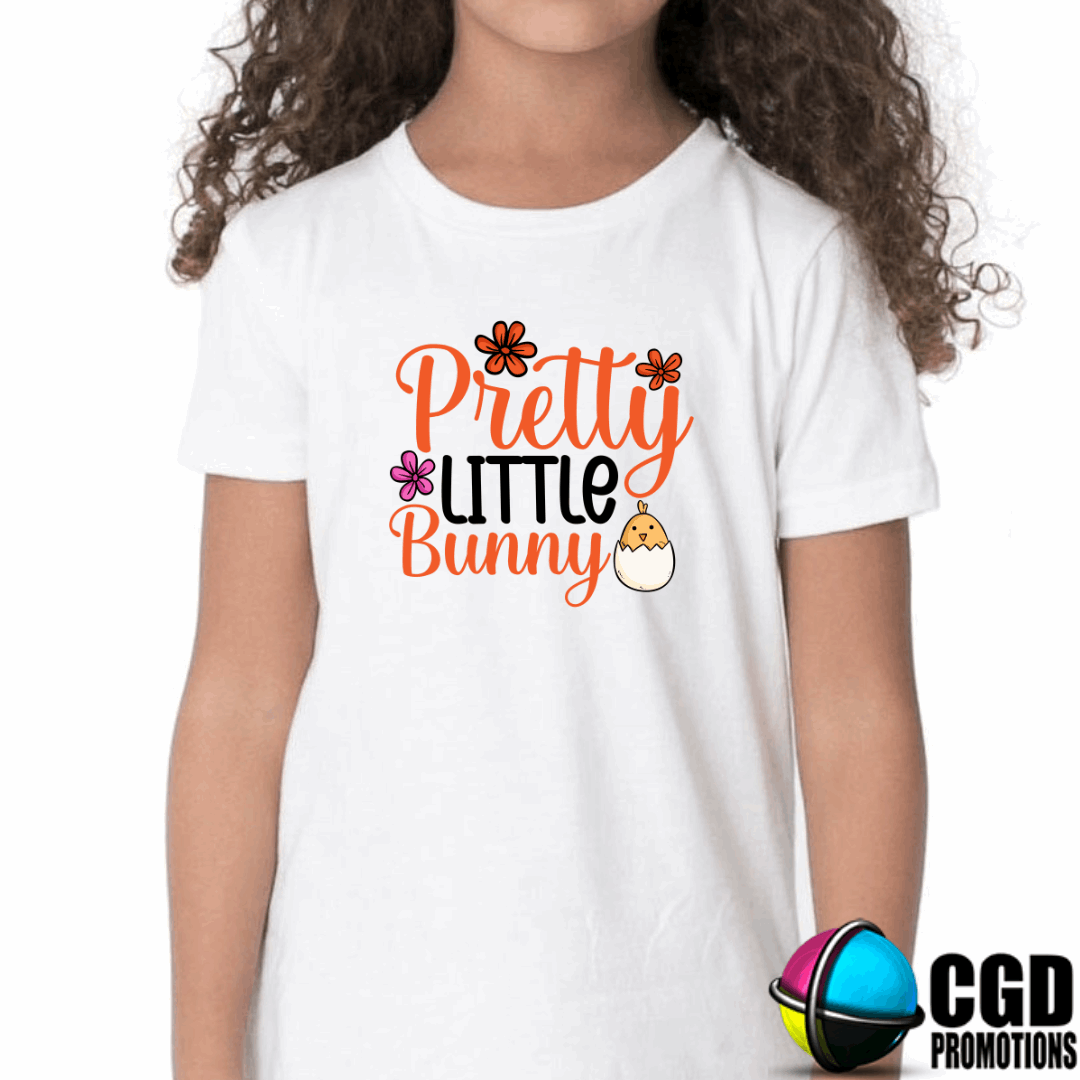 Shake Your Bunny Tail Easter Kids Printed Shirts