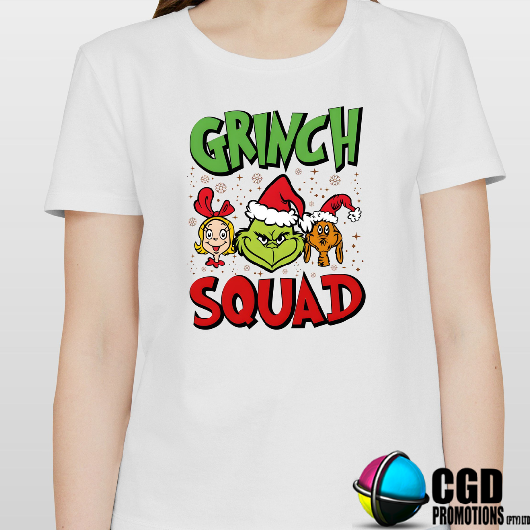 Grinch Ew People Christmas Printed Shirt - Matching Christmas Adult Unisex, Ladies Fitted & Kids