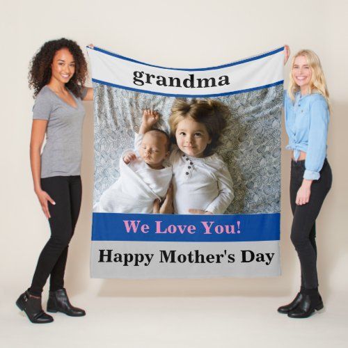 We Love You! Happy Mother's Day Blanket