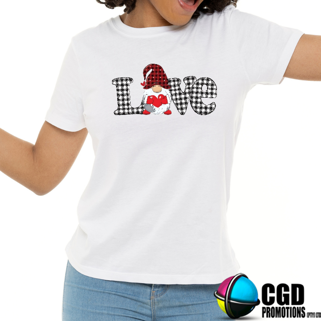 Love Gnome Shirt - Valentines Day Gift - Adult Valentines Shirts | South Africa