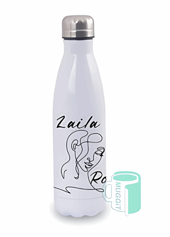Custom Design 500ml Water Bottle - Personalised Double-Walled 500ml Stainless Steel Water Bottle SA | CGD Promotions