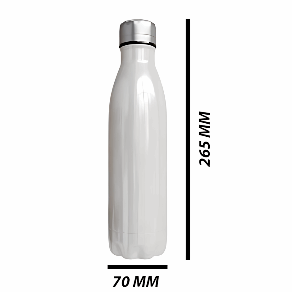 Custom Design 500ml Water Bottle - Personalised Double-Walled 500ml Stainless Steel Water Bottle SA | CGD Promotions