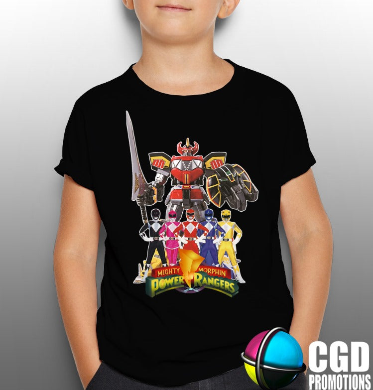 Power Rangers Kids Shirt Birthday Shirt