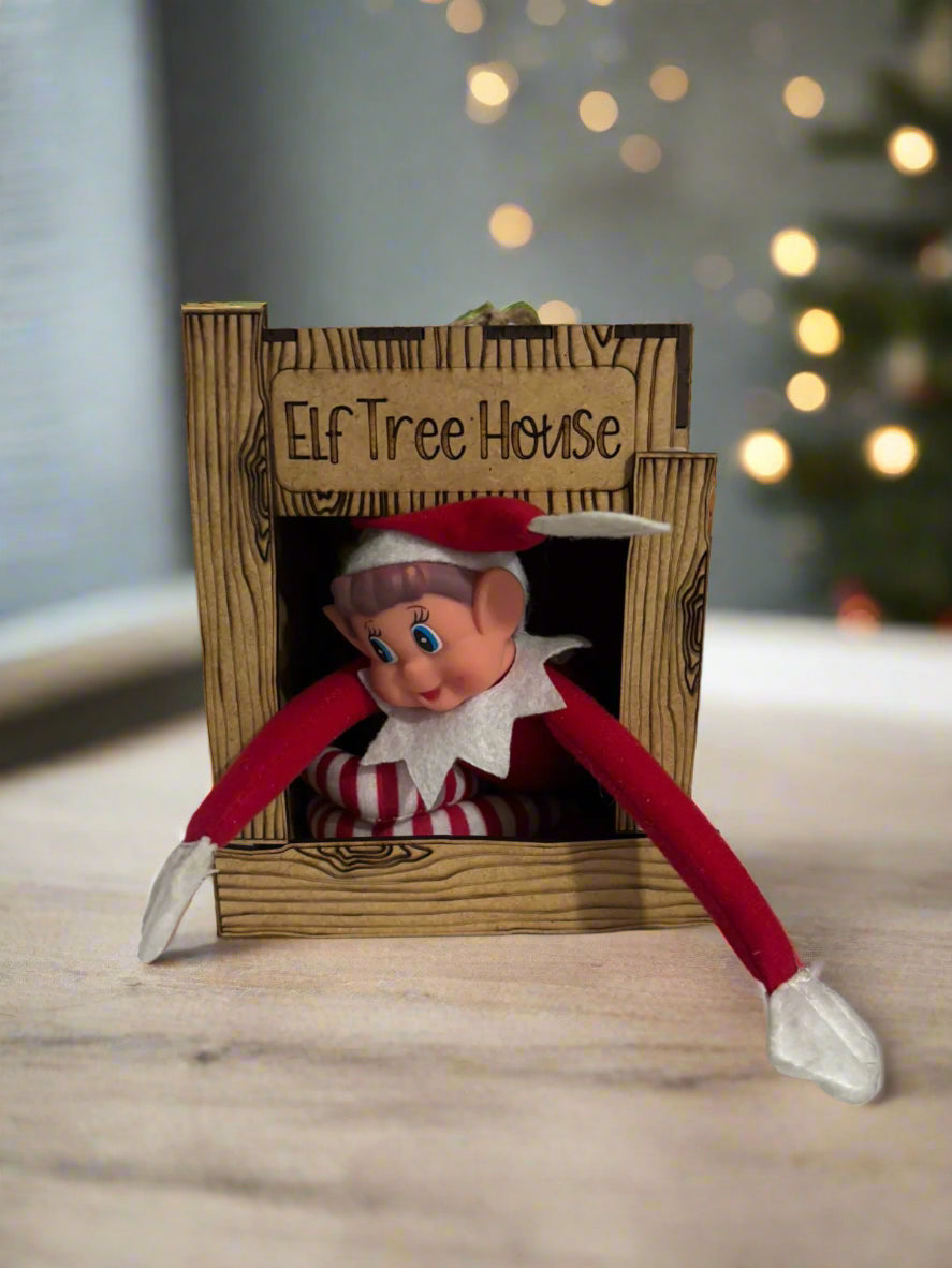 24-day Elf on the Shelf Activity Boxes showing wrapped surprise items for holiday fun
