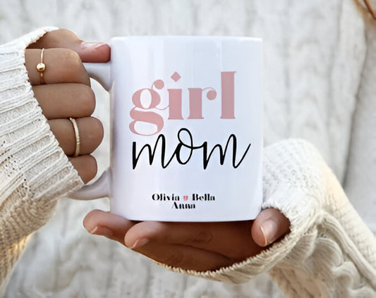 Girl Mom Mother's day Mug