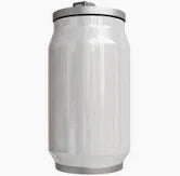 Custom Tin Can - Personalised Double-Walled 250ml Stainless Steel Can White SA | CGD Promotions