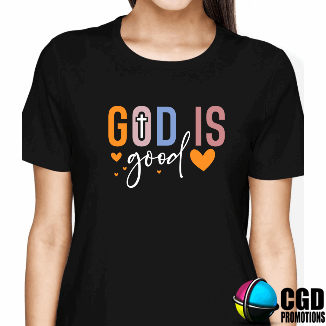 God is Good Adult Printed Shirt (Faith Based) (Copy)