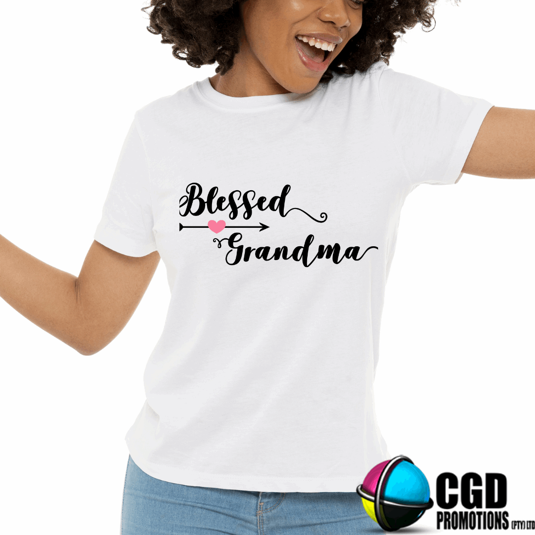 Blessed Grandma Printed Shirt