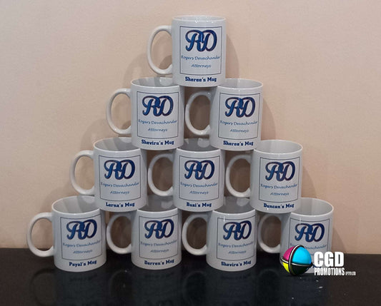 Sublimation Mugs Corporate Branding