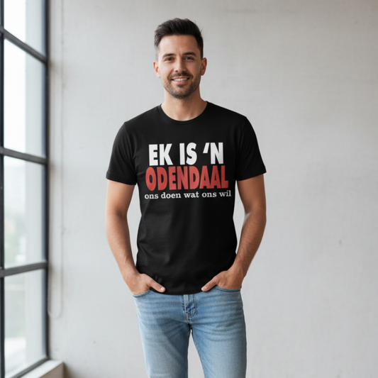 Ek is ’n [Surname] Ons Doen Wat Ons Wil Printed Shirt – Matching Unisex, Ladies Fitted & Kids | Family Heritage Shirt – CGD Promotions