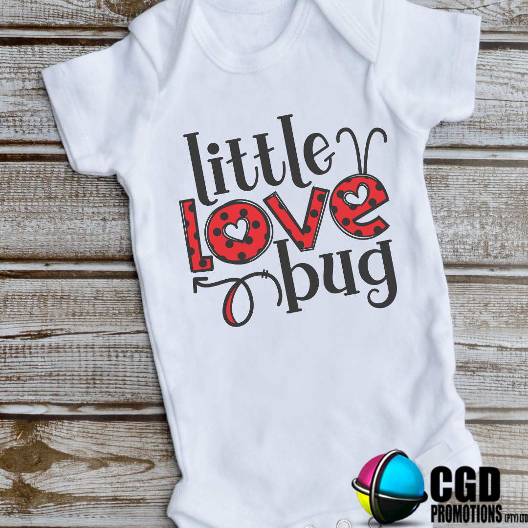 Little Love Bug Valentines Day Baby Grow 0-18 months 