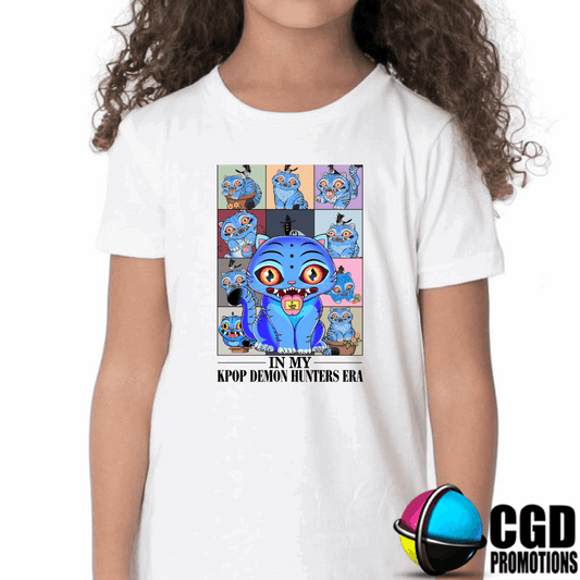 blue tiger in my kpop demon hunters era shirt 