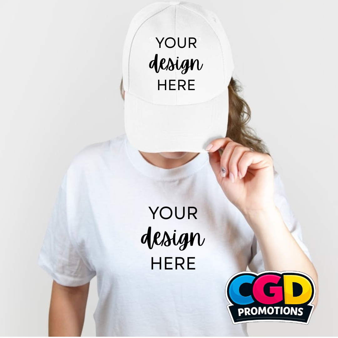 “Custom printed t-shirt with A4 DTF print Boksburg”