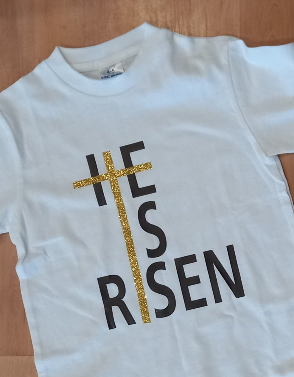 He is Risen Adult & Kids Printed Shirt (Faith Based)