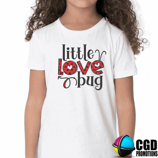 Little Love Bug - Valentines Day Shirt - Kids Shirts