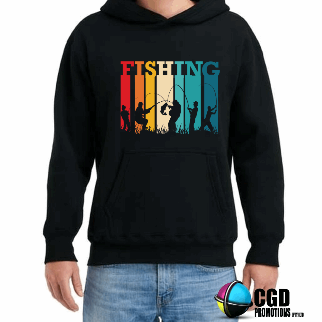 Fishing unisex hoodie