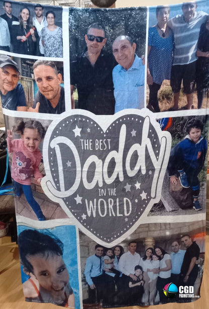 Best Daddy in the world Blanket