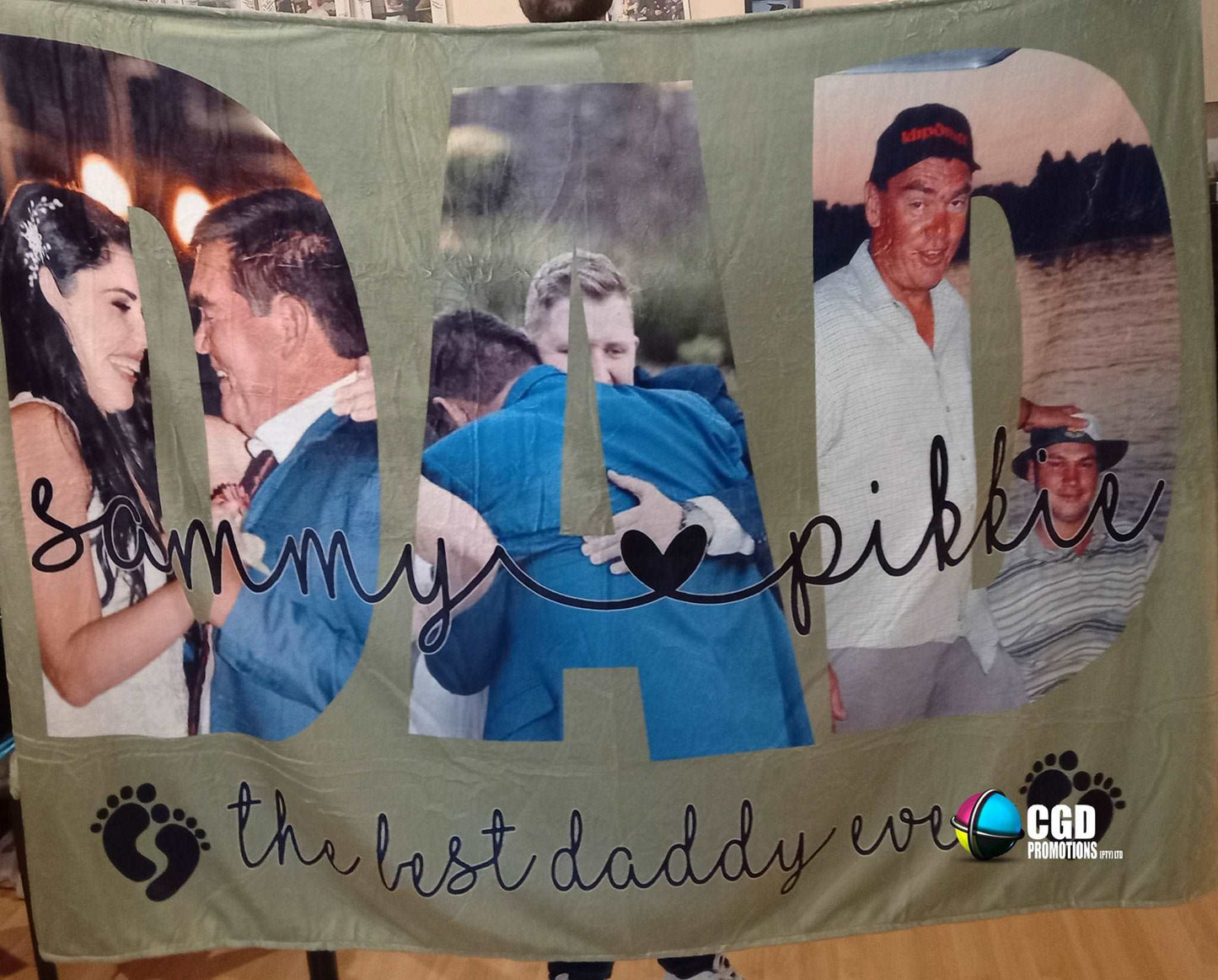 Dad - Best Daddy Ever Blanket