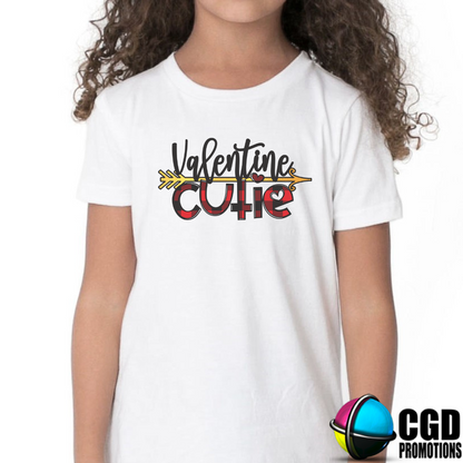 Valentine Cutie - Valentines Day Shirt - Kids Shirts 