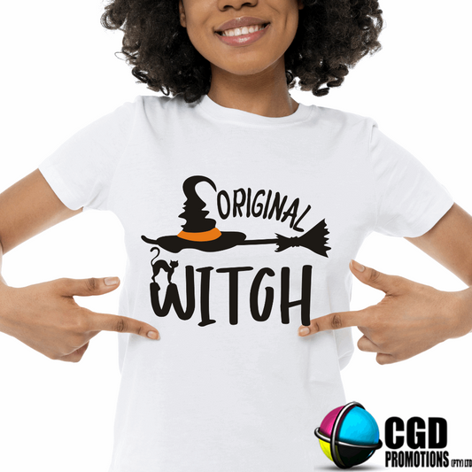 Original Witch Halloween Adult Printed Shirt