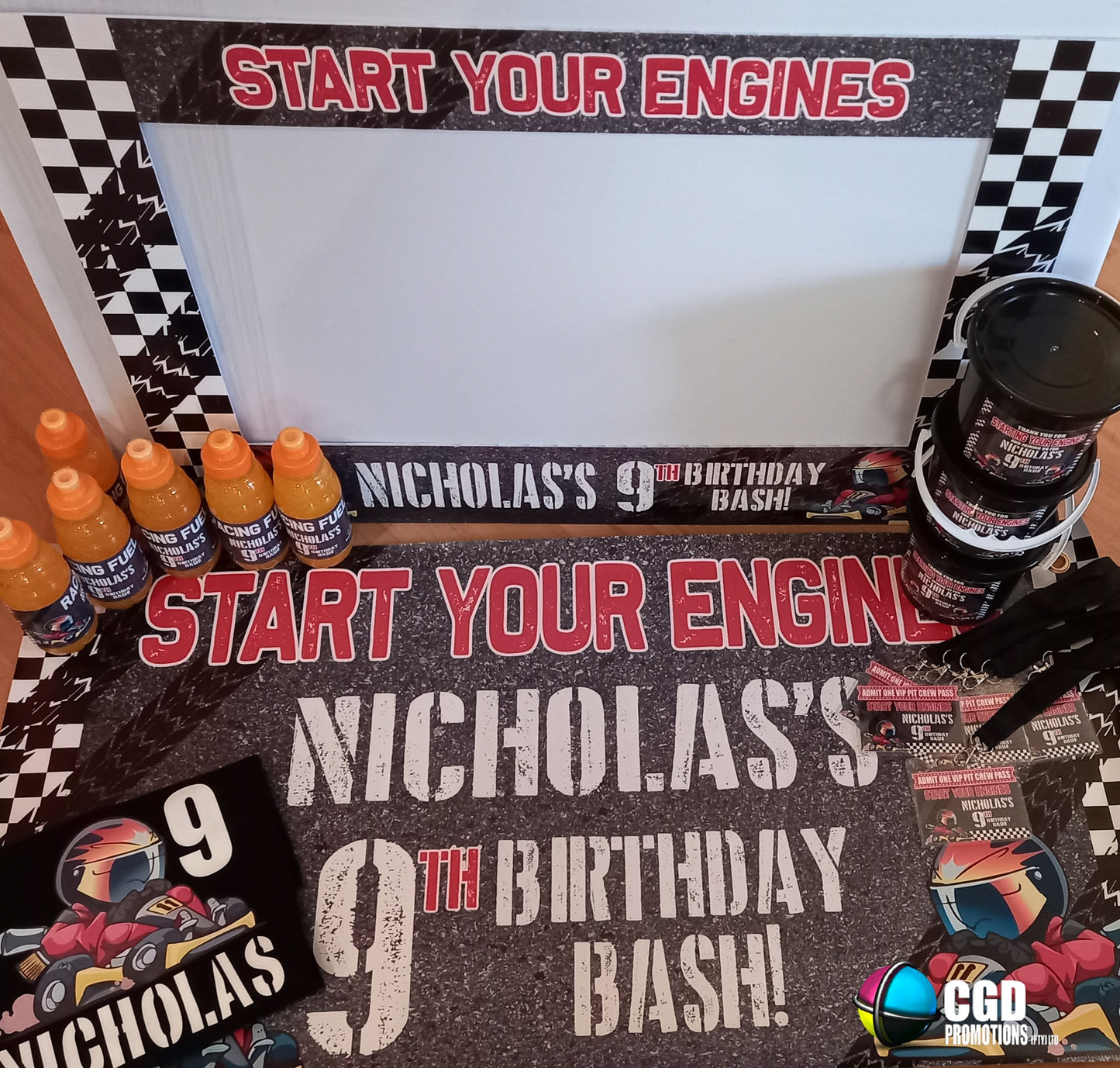 All-In-One Themed Party Package | Personalised Kids Birthday Party Set SA