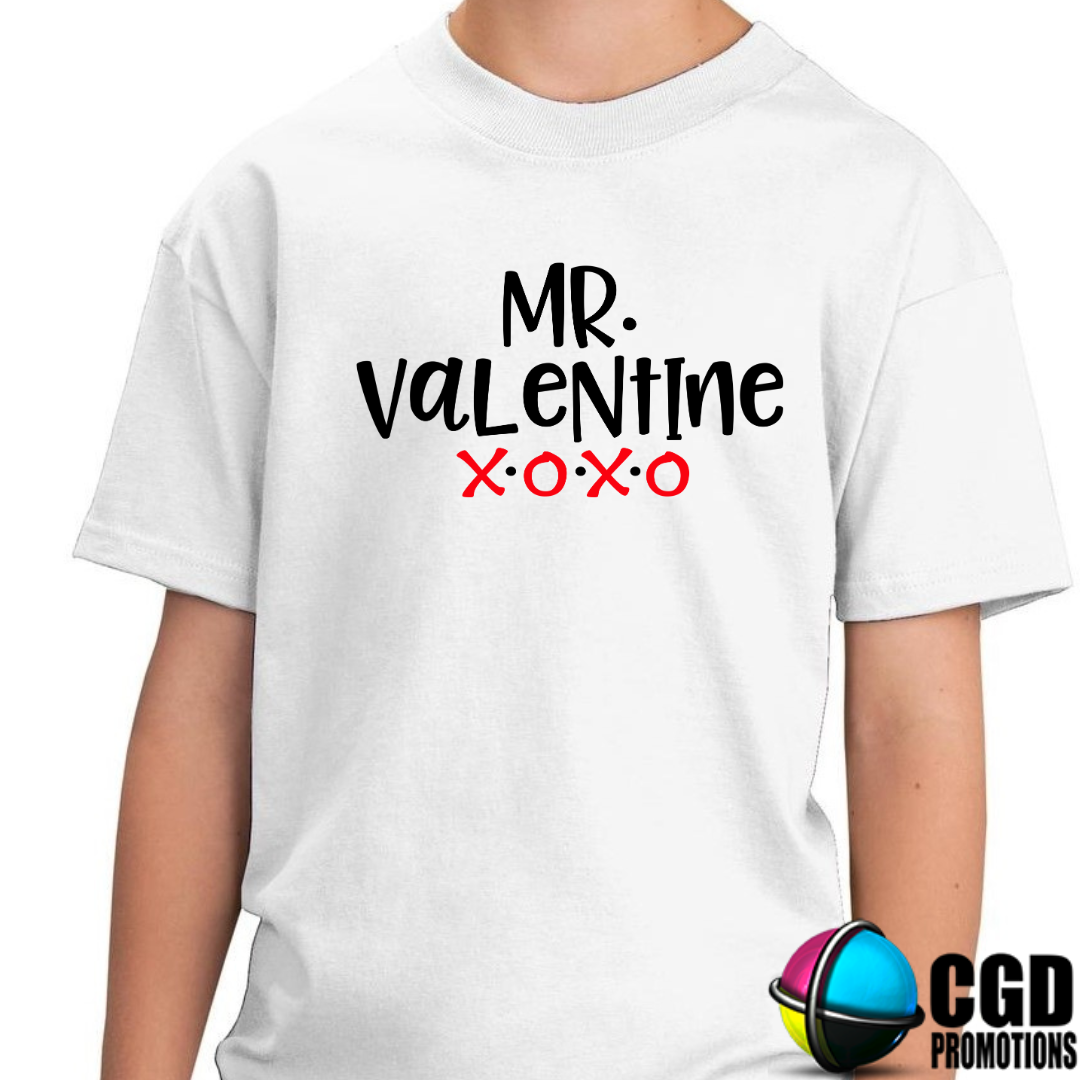 MR Valentine xoxo - Valentines Day Shirt - Kids Shirts (Copy)