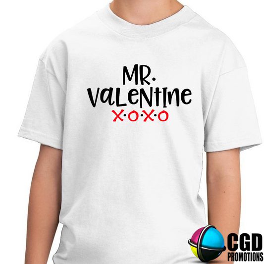 MR Valentine xoxo - Valentines Day Shirt - Kids Shirts (Copy)