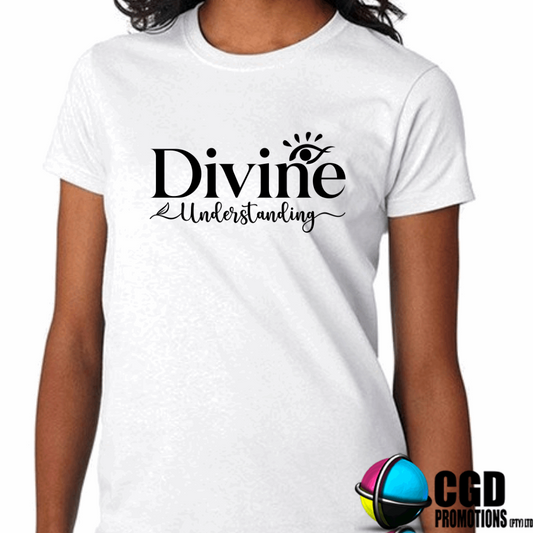 Devine Understanding Adult Printed Shirt (Faith Based)