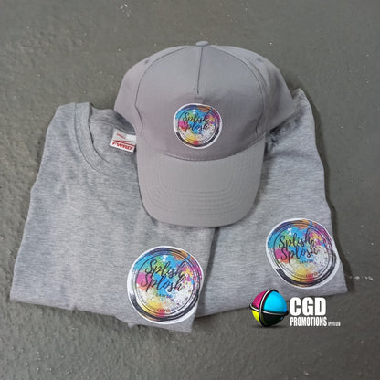 Custom Branded Shirt + FREE Cap – No Min Order | Small Business Promo
