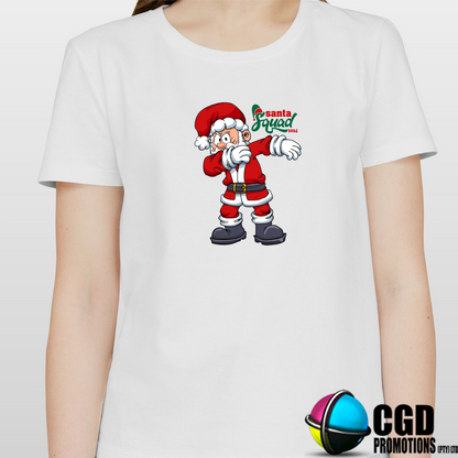 Dubbing Santa - Santa Squad Adult & Kids Christmas Printed Shirt