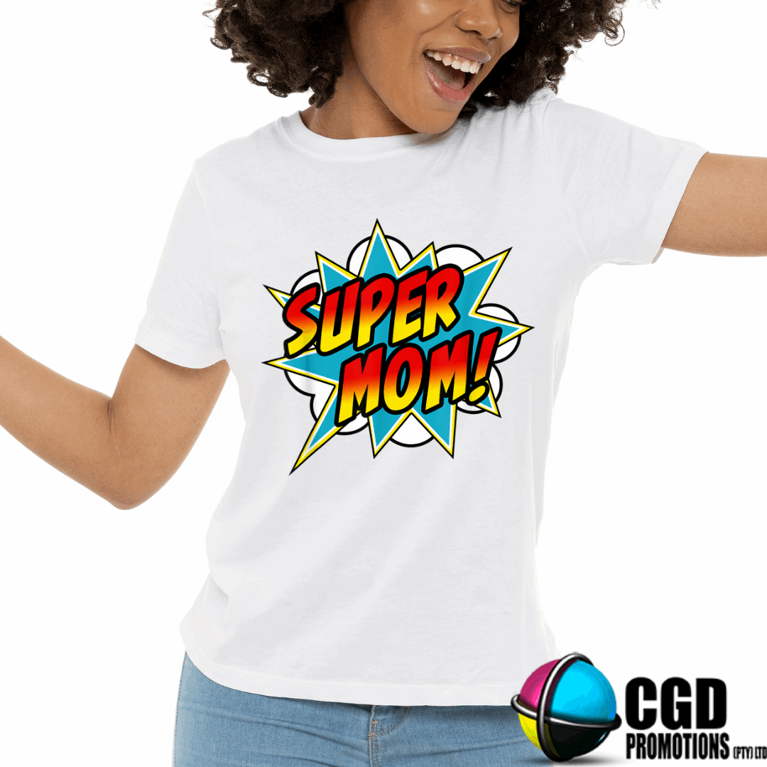 Super Mom Printed Shirt