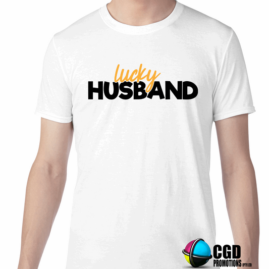 Lucky Husband Printed Shirt