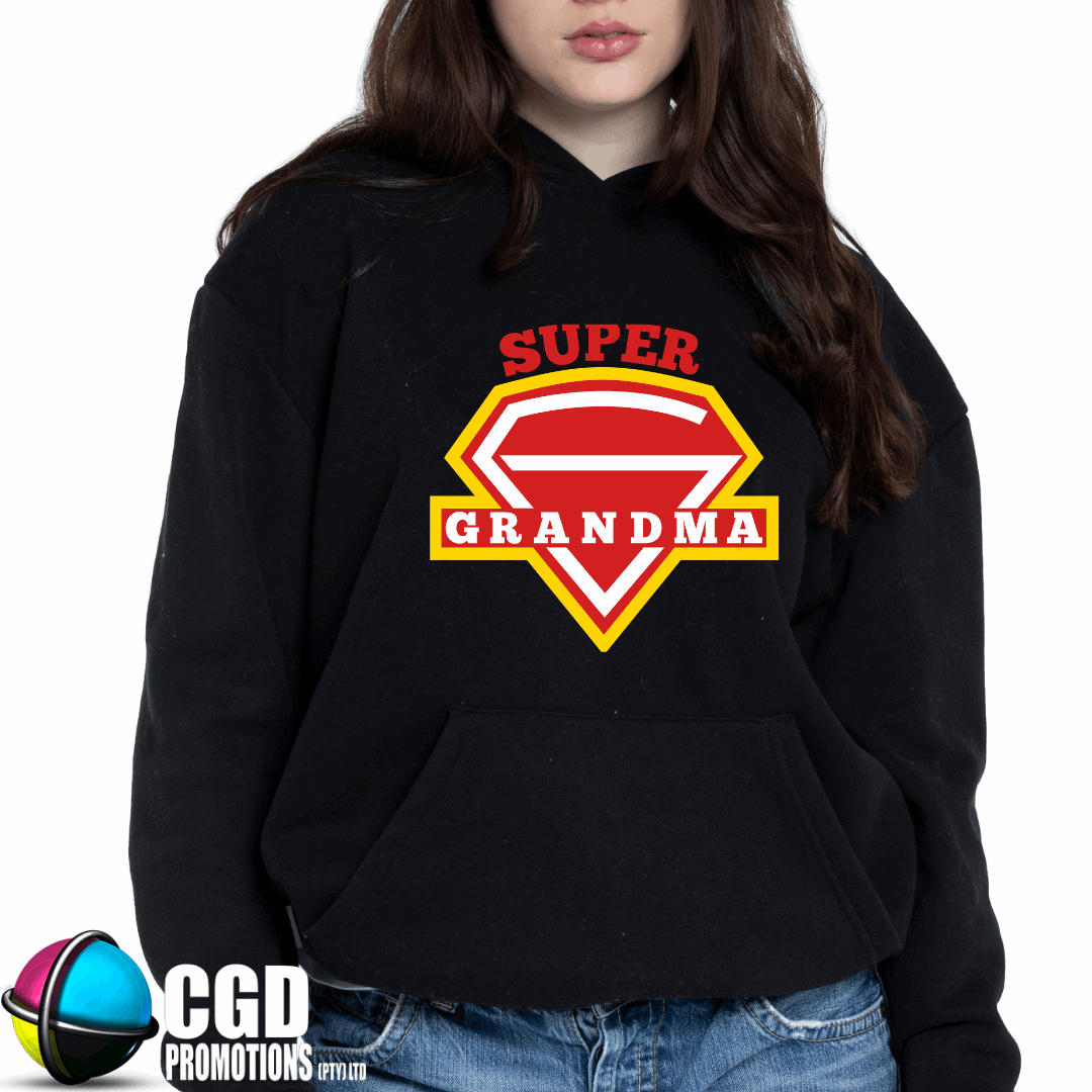 Super Grandma Unisex Printed Hoodie