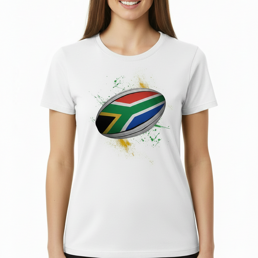 South African Rugby Ball Shirt – Flag Design | Unisex & Kids Heritage Shirts – CGD Promotions