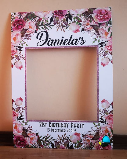 A1 Custom A1 Photoshoot & Selfie Frames – Personalized Party Props | CGD Promotions