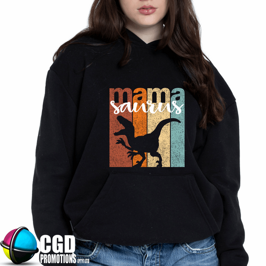 Mamasaurus Colour Unisex Printed Hoodie