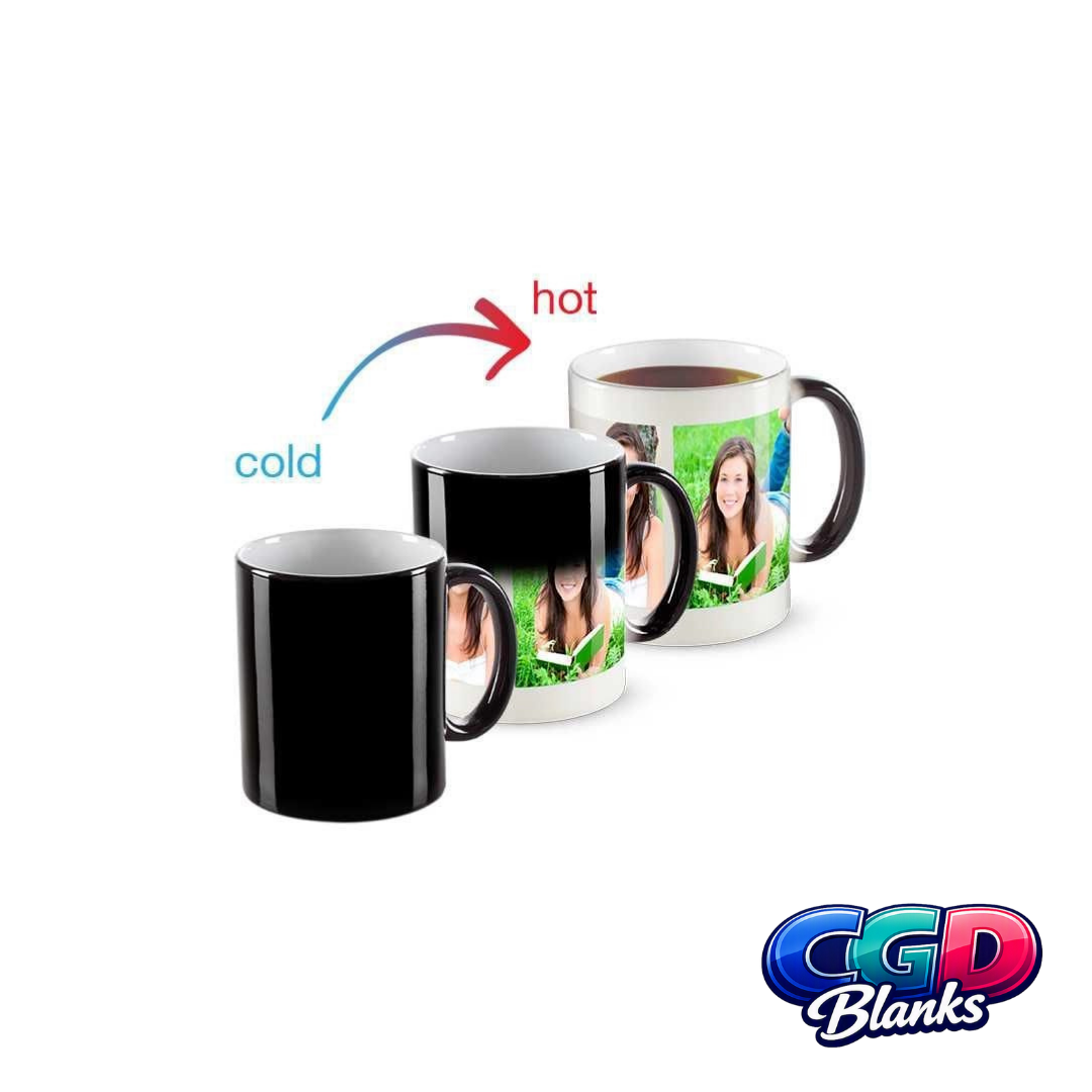 black magic colour changing blank mug 