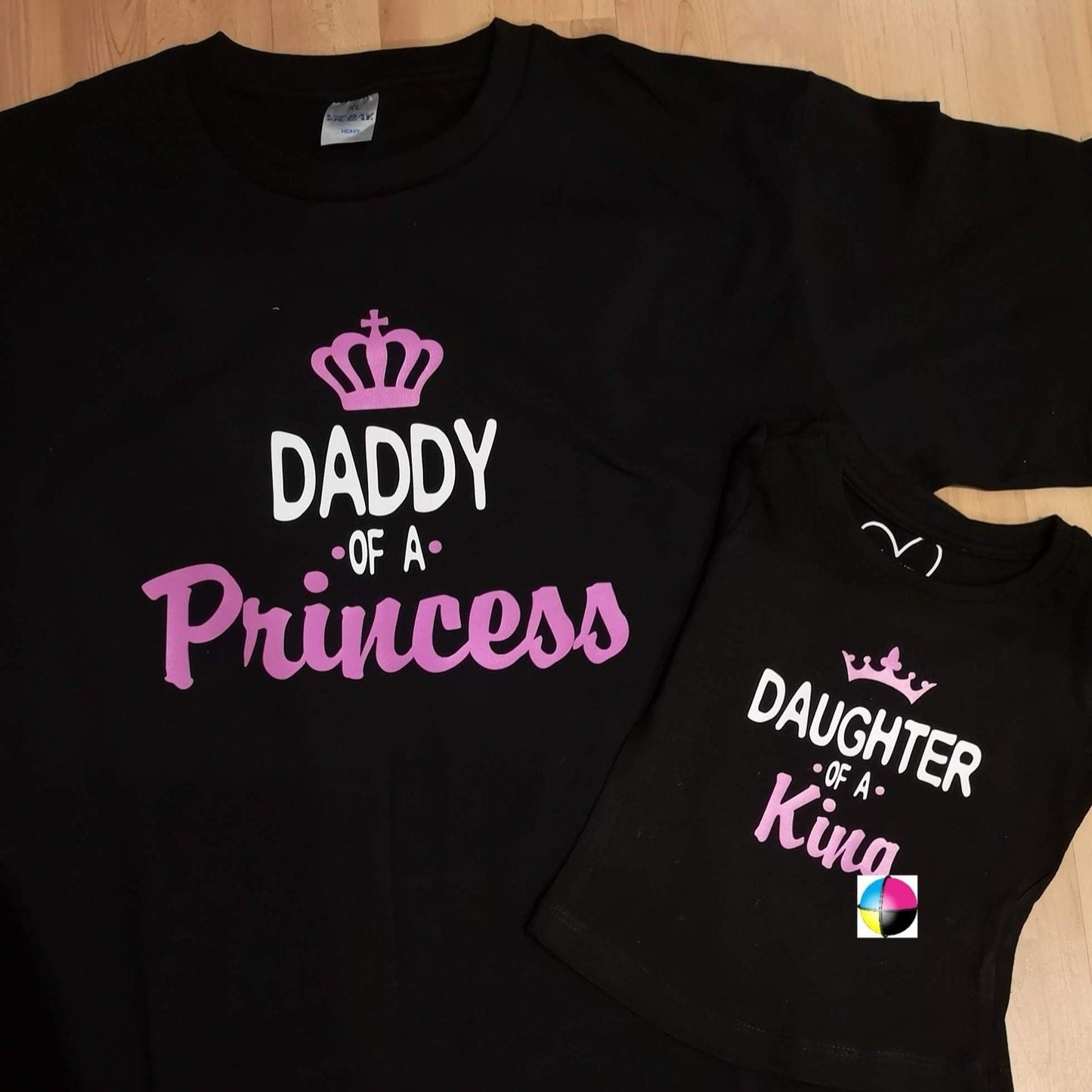 Daddy of a Princess Matching Printed  Shirts