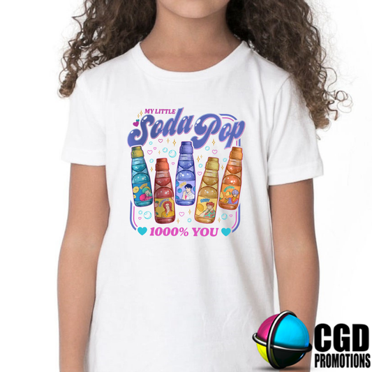My little soda pop "K-pop Demon Hunter inspired shirt front design"