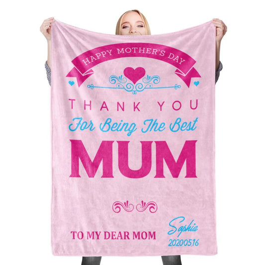 Thank you for being the best Mum Blanket