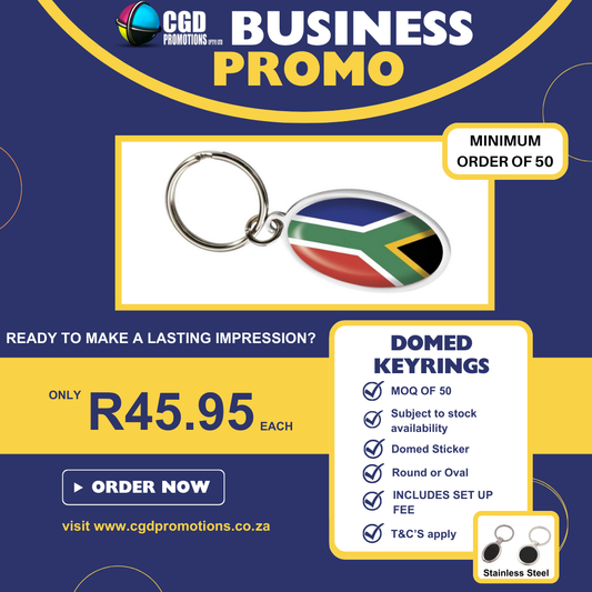 Custom Domed Keyrings for Eye-Catching Brand Promotion