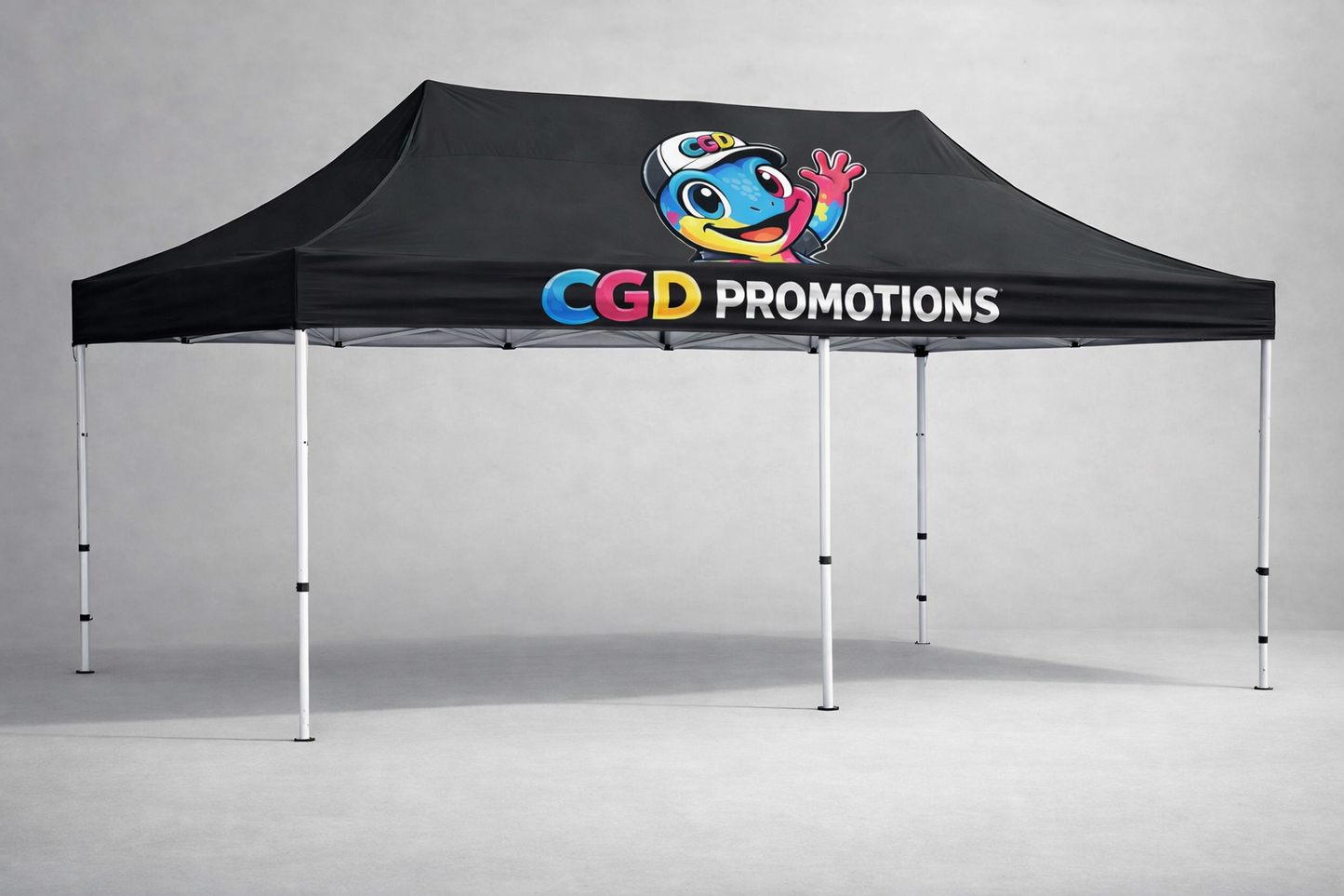 Custom 6x3m Dye Sublimation Branded Gazebo