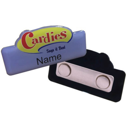 Custom Domed Name Badges for Professional and Durable Identification