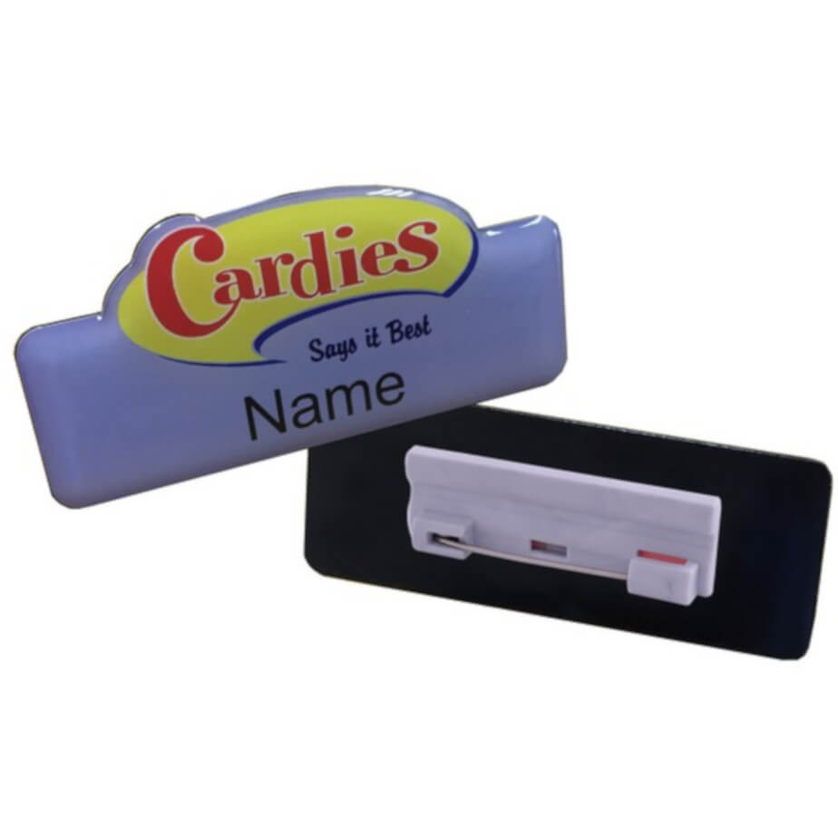 Custom Domed Name Badges for Professional and Durable Identification