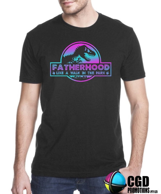 Fatherhood is no walk in the park Printed Shirt