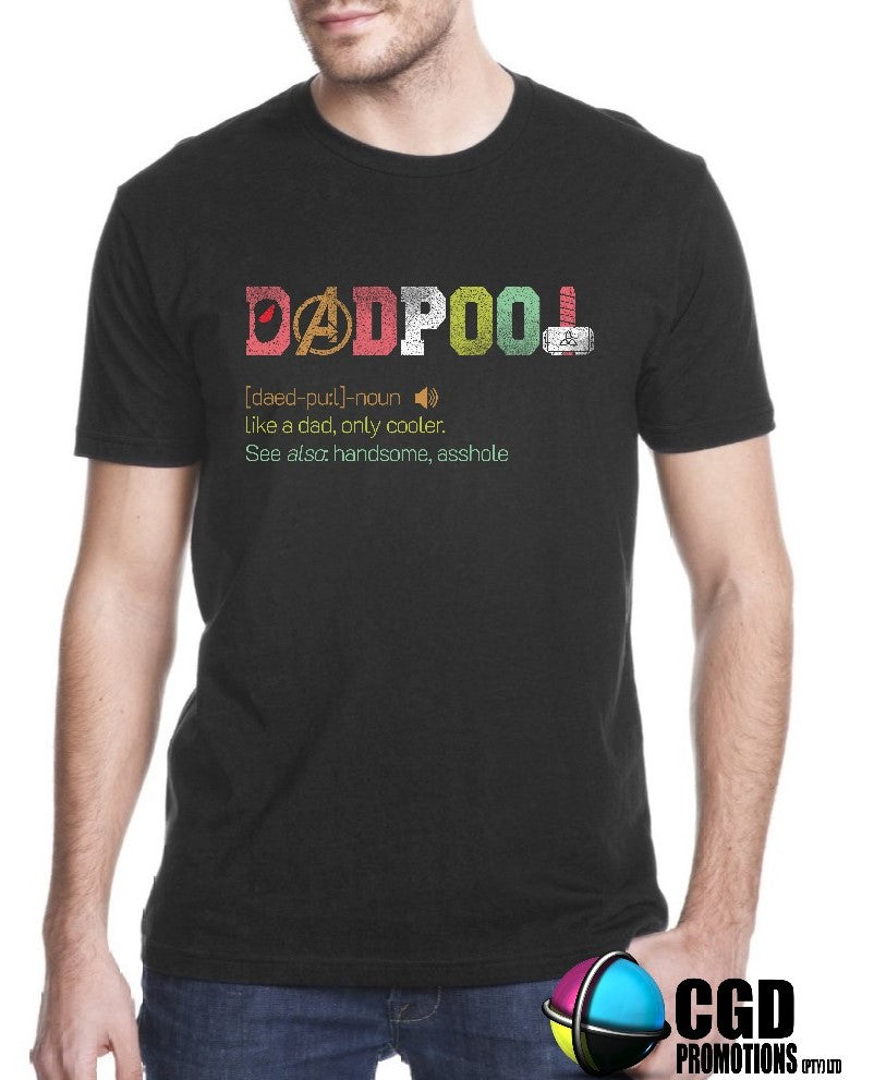 Dadpool Printed Shirt