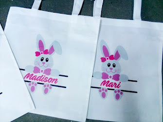 Easter Personalised Bunny Hunt Tote Bag – 8 Designs | Boksburg, South Africa