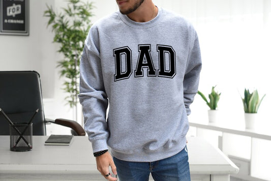 Dad / Oupa Hoodie in Block Letters Unisex Father's Day Printed Hoodie / Sweater Gift for Dad